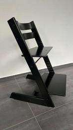 Stokke Tripp Trapp zwart, Ophalen, Gebruikt, Meegroeistoel, Aanschuifbaar