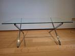 Knoll vintage Parallel koffietafel, Ophalen, Gebruikt, 100 tot 150 cm, Glas