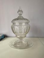 Glazen Bowlpot 70 jaar oud., Antiek en Kunst, Antiek | Glas en Kristal, Ophalen