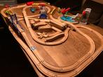 Grote houten treinbaan set, Ophalen of Verzenden, Gebruikt, Jongen of Meisje