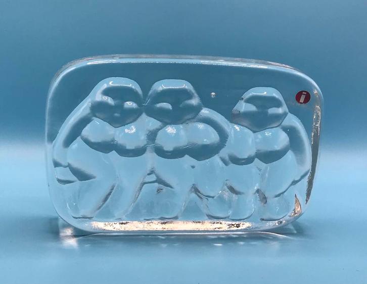 Iittala Kristal Sauna Dames - Jorma Vennola, Antiek en Kunst, Antiek | Glas en Kristal, Ophalen of Verzenden