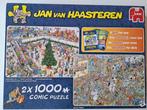 Jan van Haasteren kerstmis / zwarte vrijdag, Hobby en Vrije tijd, Ophalen of Verzenden, 500 t/m 1500 stukjes, Legpuzzel, Zo goed als nieuw