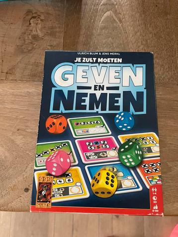 Spel geven en nemen  beschikbaar voor biedingen