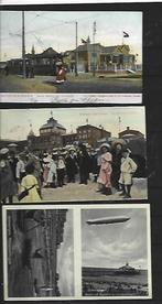 Scheveningen 3x oud w.o Tram 1905,Zeppelin, Verzenden, Voor 1920, Gelopen, Zuid-Holland
