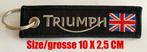 TRIUMPH Sleutelhanger voor Tiger Speed Street triple 400 900, Verzenden, Nieuw