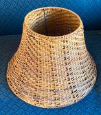 Rotan gevlochten lampekap, helemaal gaaf., Overige kleuren, Rond, Nieuw, Ophalen of Verzenden