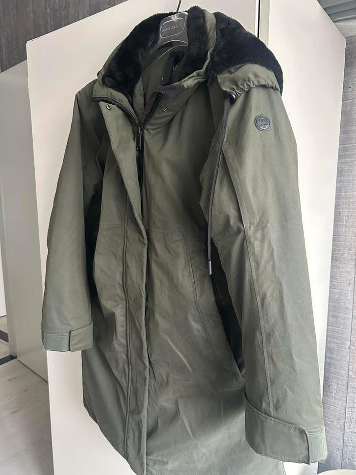 Human Nature ANWB Winterjas - Maat XL, Kleding | Dames, Jassen | Winter, Zo goed als nieuw, Blauw, Ophalen of Verzenden