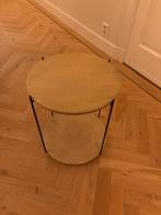 Nachtkastje / tafeltje, Minder dan 55 cm, Gebruikt, Rond, Hout