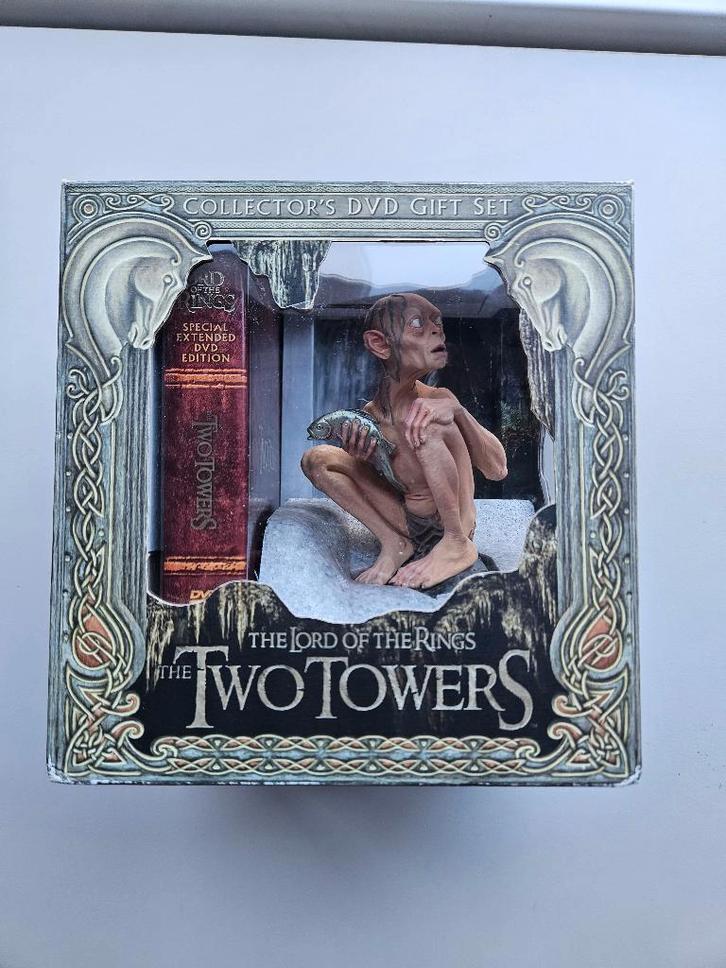 🎁 The Lord of the Rings - The Two Towers - statue gollum 🎁, Cd's en Dvd's, Dvd's | Tv en Series, Zo goed als nieuw, Science Fiction en Fantasy