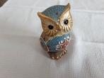 Decoratieve Uil - Mooi Beeldje, Tuin en Terras, Tuinbeelden, Ophalen of Verzenden, Zo goed als nieuw, Kunststof, Dierenbeeld