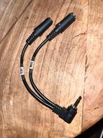 2x Audio Splitter: Microfoon & Koptelefoon, Ophalen of Verzenden, Nieuw, Minder dan 2 meter, Overige kabels