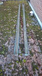 2 Koperen Dakgoten - 385 cm x 11 cm, Ophalen, Gebruikt