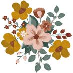 Sale Muursticker Sticker Boeket Kleurrijke Bloemen Lilipinso, Kinderen en Baby's, Kinderkamer | Inrichting en Decoratie, Nieuw