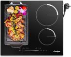 Inductiekookplaat Elektrische kookplaat 4 platen met stekker, Verzenden, Nieuw
