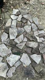 Kleine stukken Flagstones +/- 1,5. m2, Ophalen of Verzenden, Gebruikt, Natuursteen, Terrastegels