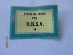 Lucifer Etiket Voetbalclub H.B.S.V. Hout Blerick 1938, Ophalen of Verzenden, Gebruikt, Luciferdoosjes of -merken