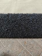 Coupon zwart hoogpolig tapijt  7.20 x 4.00, Ophalen, Nieuw, Zwart, Tapijt