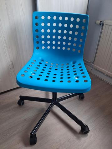 2x blauwe IKEA bureaustoel beschikbaar voor biedingen