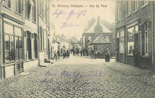 (701-271-005) Wervicq Rue du Pont, Verzamelen, Ansichtkaarten | Buitenland, Overig Europa, Verzenden