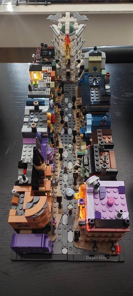 Lego 76444 "Harry Potter Diagon Alley", Kinderen en Baby's, Speelgoed | Duplo en Lego, Zo goed als nieuw, Lego, Complete set, Ophalen of Verzenden