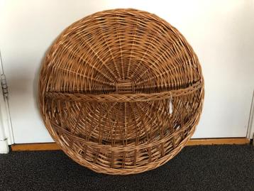 Rotan hangmand doorsnede 55 cm - NIEUW - mand (1) beschikbaar voor biedingen