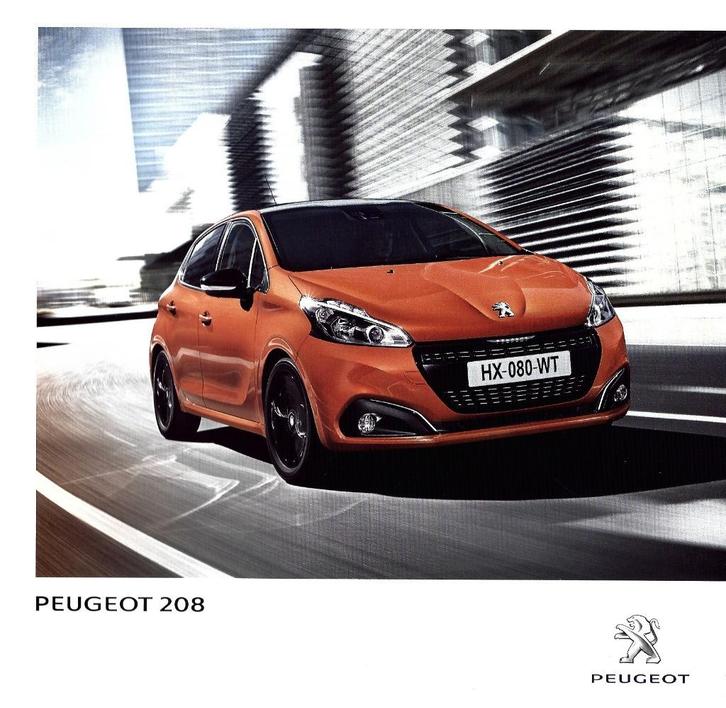 Brochure Peugeot 208 2015, Auto diversen, Handleidingen en Instructieboekjes, Ophalen of Verzenden