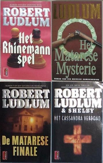 Robert Ludlum: 4 boeken