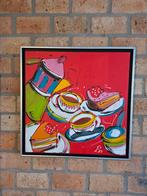 Origineel Liz schilderij 50x50, Ophalen of Verzenden