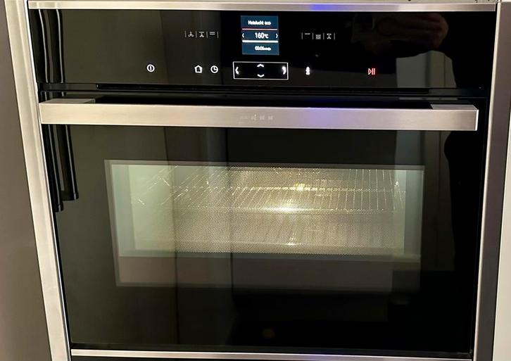 Luxe  NEFF inbouw Combi OVEN/Magnetron C17MR02N0 (ZGAN!!!), Witgoed en Apparatuur, Magnetrons, Zo goed als nieuw, Inbouw, Combimagnetron
