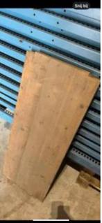 Partij massief houten schappen 100x40cm, Ophalen, Zo goed als nieuw, Hout