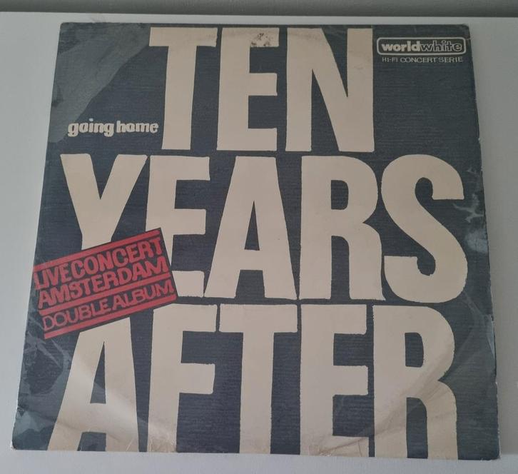 Dubbel LP Vinyl Ten Years After Going Home, Cd's en Dvd's, Vinyl | Rock, Gebruikt, Poprock, Ophalen of Verzenden