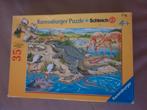 Ravensburger Puzzel + Schleich Krokodil - 35 stukjes, Ophalen of Verzenden, Meer dan 50 stukjes, Zo goed als nieuw, 4 tot 6 jaar