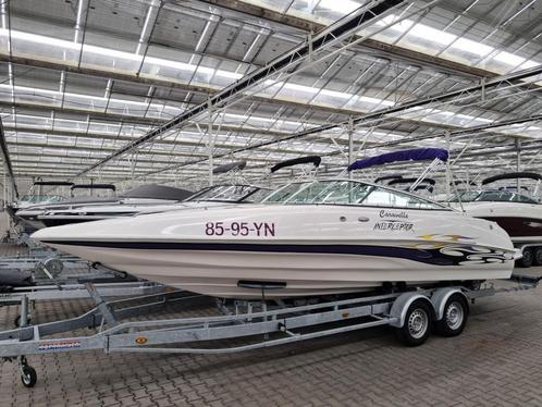 Caravelle 232 Interceptor, Watersport en Boten, Speedboten, Zo goed als nieuw, 6 meter of meer, Benzine, 200 pk of meer, Polyester