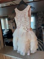 Feestelijke communiejurk met tule en kant, Ophalen of Verzenden, Zo goed als nieuw, Onbekend, Meisje