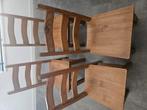 Grenen stoelen, Huis en Inrichting, Ophalen, Gebruikt, Bruin, Twee