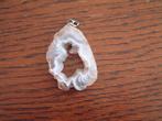 gaaf hangertje hanger geode met kristal natuursteen, Ophalen of Verzenden, Zo goed als nieuw, Steen of Mineraal