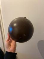 Vintage 70s Metalen Lampenkap, Ophalen, Gebruikt, Rond