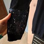 GUESS sweaterjurk lange sweater + glitterdetails XS-S 50300, Guess, ., Zwart, Guess