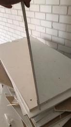 Gipsvinyl systeemplafond platen 600x1200  licht beschadigd, Doe-het-zelf en Verbouw, Platen en Panelen, Ophalen, Zo goed als nieuw