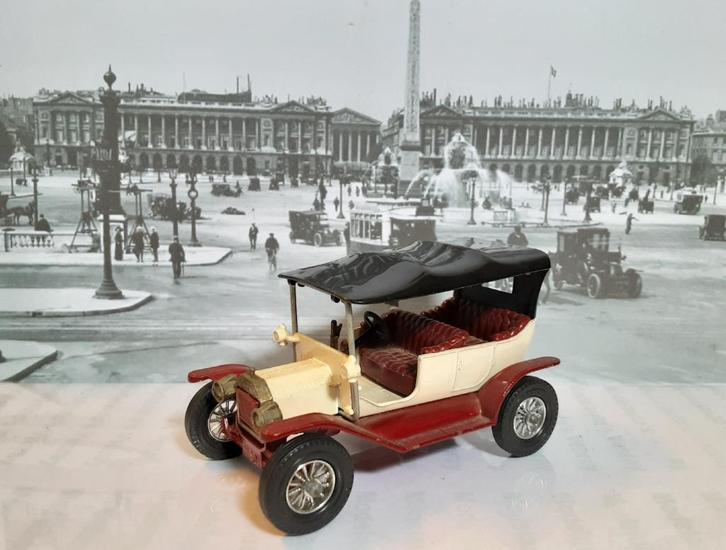 1:42 Ford Model 'T' Touring 1911; Matchbox MoY Y-01 v2.x, Hobby en Vrije tijd, Modelauto's | 1:43, Gebruikt, Auto, Matchbox, Ophalen of Verzenden