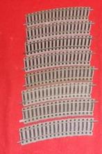 HO rail 6127 - 8 stuks, Hobby en Vrije tijd, Modeltreinen | H0, Gebruikt, Rails, Ophalen of Verzenden, Fleischmann