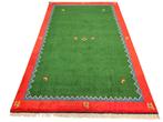 Handgeknoopt oosters modern wol Gabbeh tapijt 199x302cm, Persian Perzisch Gabbeh modern oosters vintage HYPE, Crème, 150 tot 200 cm