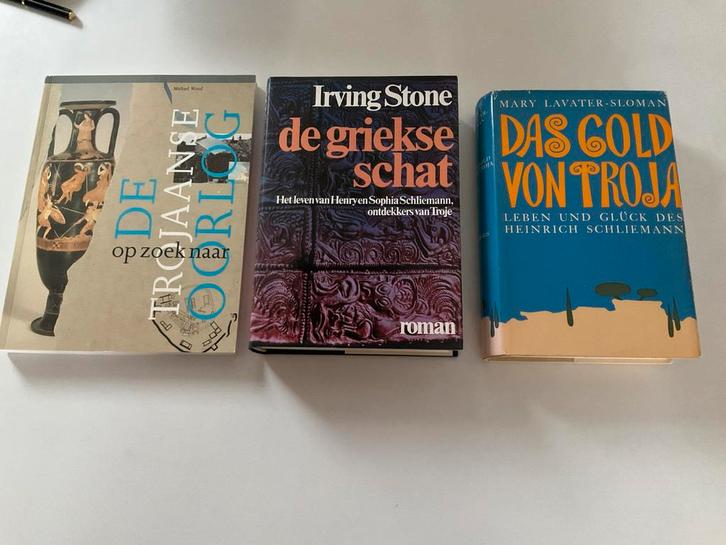 Schliemann Troje boeken 7, 6 en 5 euro, Boeken, Geschiedenis | Wereld