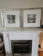 2 prachtige zilveren schilderij lijsten, Ophalen of Verzenden, Zo goed als nieuw, Overige materialen, 50 tot 75 cm