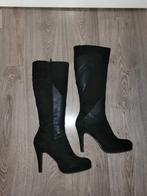 Elegante zwarte hoge laarzen mt 40. Merk Anna Field., Kleding | Dames, Schoenen, Hoge laarzen, Anna Field, Zwart, Ophalen of Verzenden