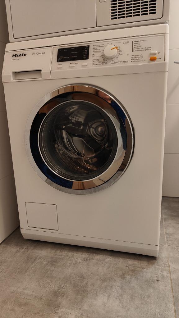 Wasmachine Miele in goede staat, Witgoed en Apparatuur, Wasmachines, Gebruikt, Voorlader, 6 tot 8 kg, 85 tot 90 cm, 1200 tot 1600 toeren