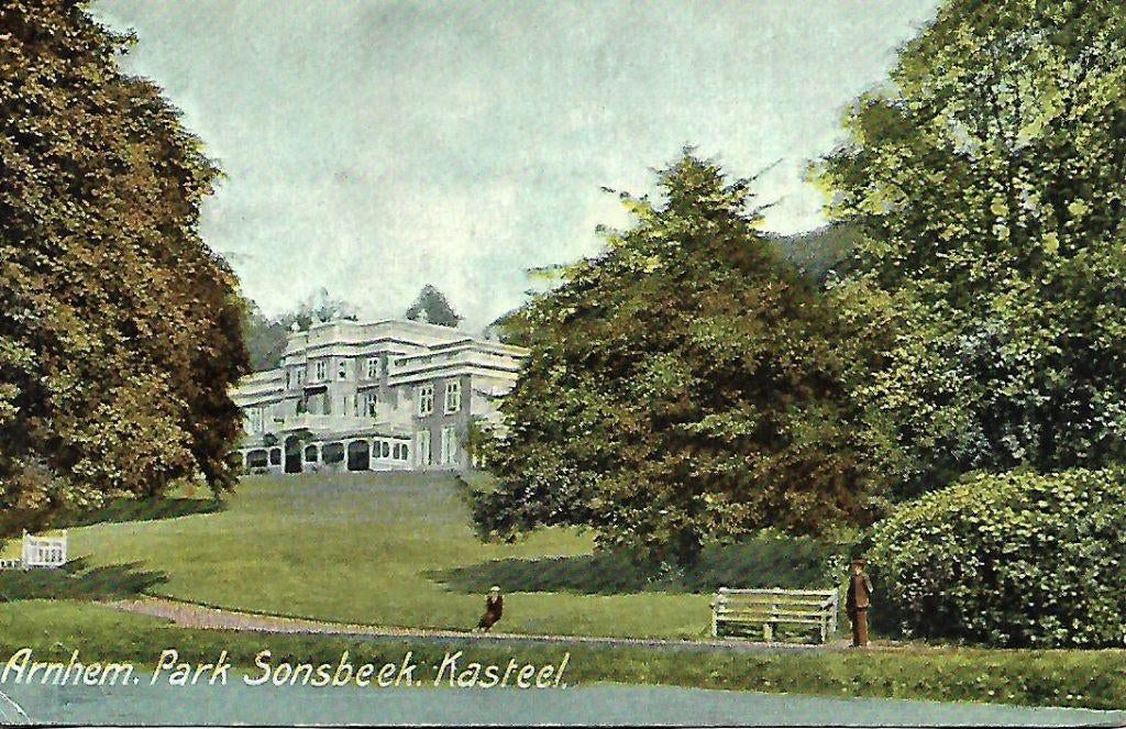 Arnhem- -Park Sonsbeek, Kasteel., Verzenden, 1920 tot 1940, Ongelopen, Gelderland