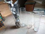 Vazen, Huis en Inrichting, Woonaccessoires | Vazen, Ophalen, Overige kleuren, 75 cm of meer, Glas