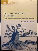 Simple and Complex Verbs in Jaminjung, Eva Schultze-Berndt, Ophalen of Verzenden, Zo goed als nieuw, Geesteswetenschap