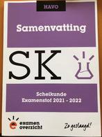 Samengevatting NASK 2 Havo, Boeken, Schoolboeken, Nieuw, HAVO, Scheikunde, Ophalen